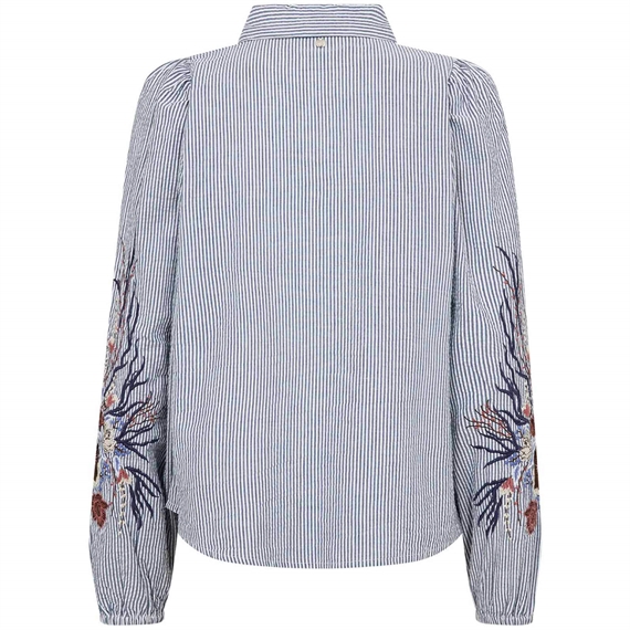 Mos Mosh Ciu Oxfo Skjorte, Crown Blue